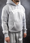 Cloud Grey Outline Hoodie