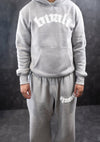 Outline Tracksuit Set - Grey