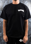 Obsidian Black Arch Tee