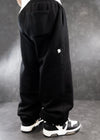 Obsidian Black Outline Sweatpants