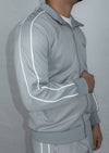 Stone Grey Track Top
