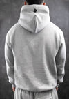 Cloud Grey Outline Hoodie
