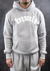 Cloud Grey Outline Hoodie
