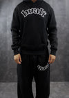 Outline Tracksuit Set - Black